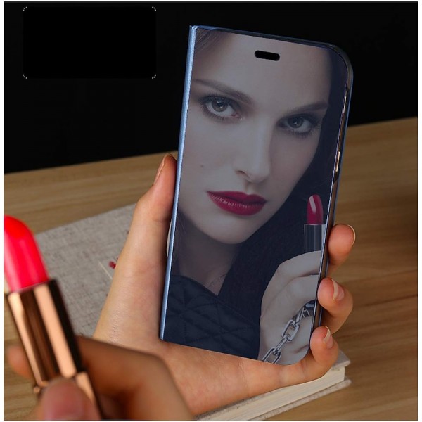 Phone Case For Samsung Galaxy S24 S23 S22 S21 S20 Plus Ultra A14 A54 Note 20 Ultra 10 Plus A32 A52 Full Body Case Flip with Stand Holder Mirror Auto Sleep / Wake Up Solid Colored TPU