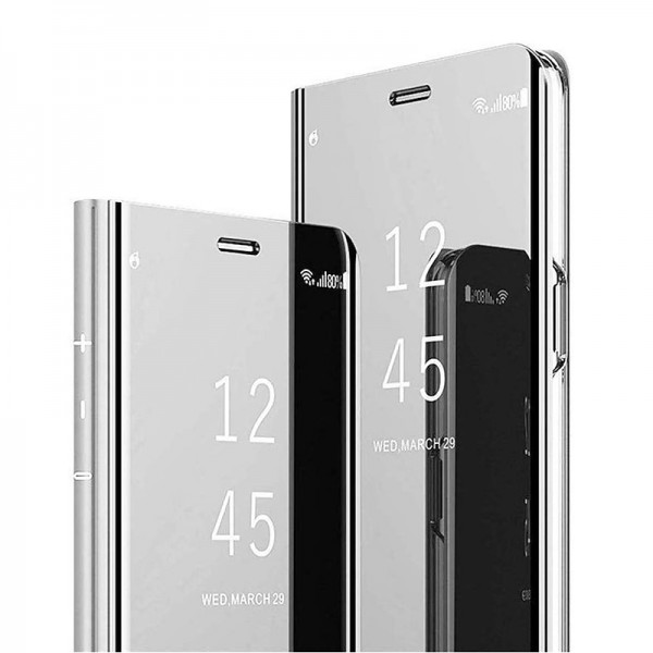 Phone Case For Samsung Galaxy S24 S23 S22 S21 S20 Plus Ultra A14 A54 Note 20 Ultra 10 Plus A32 A52 Full Body Case Flip with Stand Holder Mirror Auto Sleep / Wake Up Solid Colored TPU