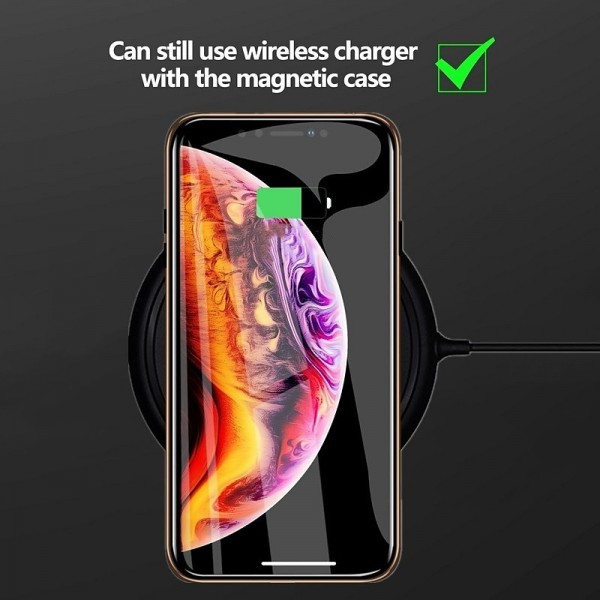 Phone Case For Apple iPhone 15 Pro Max Plus iPhone 14 Pro Max Plus 13 12 11 Mini X XR XS 8 7 Magnetic Adsorption Full Body Protective Double Sided Anti-Scratch Transparent Tempered Glass Metal Phone Case For Apple iPhone 15 Pro Max Plus iPhone 14 Pro Max Plus 13 12 11 Mini X XR XS 8 7 Magnetic Adsorption Full Body Protective Double Sided Anti-Scratch Transparent Tempered Glass Metal