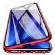 Phone Case For Apple iPhone 15 Pro Max Plus iPhone 14 Pro Max Plus 13 12 11 Mini X XR XS 8 7 Magnetic Adsorption Full Body Protective Double Sided Anti-Scratch Transparent Tempered Glass Metal Phone Case For Apple iPhone 15 Pro Max Plus iPhone 14 Pro Max Plus 13 12 11 Mini X XR XS 8 7 Magnetic Adsorption Full Body Protective Double Sided Anti-Scratch Transparent Tempered Glass Metal