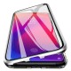 Phone Case For Apple iPhone 15 Pro Max Plus iPhone 14 Pro Max Plus 13 12 11 Mini X XR XS 8 7 Magnetic Adsorption Full Body Protective Double Sided Anti-Scratch Transparent Tempered Glass Metal Phone Case For Apple iPhone 15 Pro Max Plus iPhone 14 Pro Max Plus 13 12 11 Mini X XR XS 8 7 Magnetic Adsorption Full Body Protective Double Sided Anti-Scratch Transparent Tempered Glass Metal