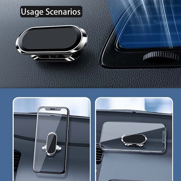 Magnetic Car Phone Holder Mount Easily Install 360° Rotation Magnetic Type Dashboard Mini Strip Shape Stand Compatible with All Smartphones Magnetic Car Phone Holder Mount Easily Install 360° Rotation Magnetic Type Dashboard Mini Strip Shape Stand Compatible with All Smartphones