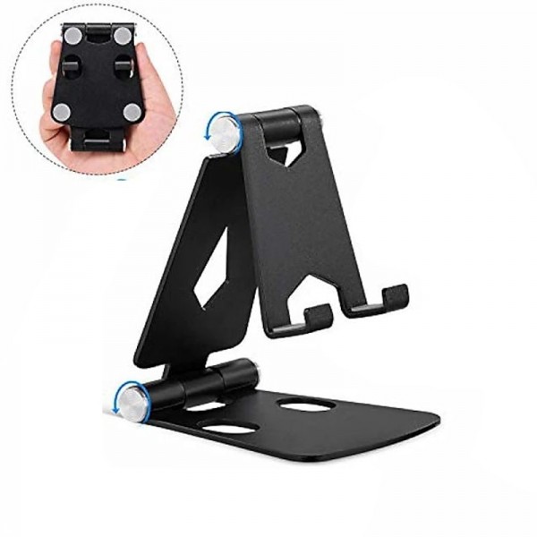 Cell Phone Stand Holder, Fully Foldable, Adjustable Desktop Phone Holder Cradle Dock Compatible with All Cell Phone Model iPhone Samsung Galaxy Nintendo Switch Tablets Cell Phone Stand Holder, Fully Foldable, Adjustable Desktop Phone Holder Cradle Dock Compatible with All Cell Phone Model iPhone Samsung Galaxy Nintendo Switch Tablets
