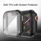 6 Pack Watch Case with Screen Protector Compatible with Apple Watch Series 8 7 41mm 45mm/ Series 6 5 4 SE 40mm 44mm/ Series 3 2 1 38mm 42mm Scratch Resistant Bumper Full Cover Silicone(Case Only) 6 Pack Watch Case with Screen Protector Compatible with Apple Watch Series 8 7 41mm 45mm/ Series 6 5 4 SE 40mm 44mm/ Series 3 2 1 38mm 42mm Scratch Resistant Bumper Full Cover Silicone(Case Only)