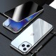 Phone Case For iPhone 15 Pro Max Plus iPhone 14 13 12 11 Pro Max Plus Mini Magnetic Adsorption Full Body Protective Double Sided Anti peep Tempered Glass