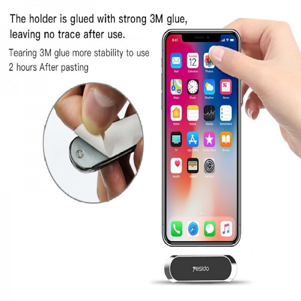 Mini Strip Shape Magnetic Car Phone Holder Aluminium Alloy Mobile Phone Stand Magnet Mount For IPhone Samsung Car Accessaries Mini Strip Shape Magnetic Car Phone Holder Aluminium Alloy Mobile Phone Stand Magnet Mount For IPhone Samsung Car Accessaries