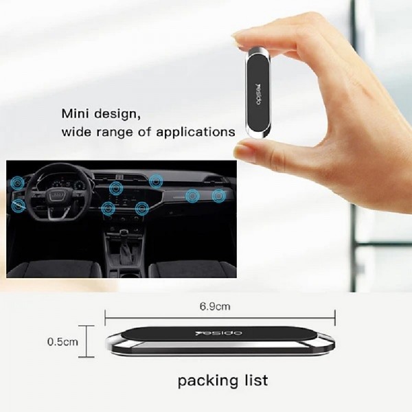 Mini Strip Shape Magnetic Car Phone Holder Aluminium Alloy Mobile Phone Stand Magnet Mount For IPhone Samsung Car Accessaries Mini Strip Shape Magnetic Car Phone Holder Aluminium Alloy Mobile Phone Stand Magnet Mount For IPhone Samsung Car Accessaries