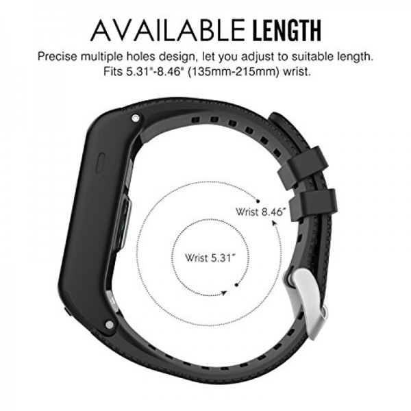 Garmin vivoactive hr watch band, soft silicone replacement watch band only for garmin vivoactive hr sports gps smart watch with adapter tools Garmin vivoactive hr watch band, soft silicone replacement watch band only for garmin vivoactive hr sports gps smart watch with adapter tools