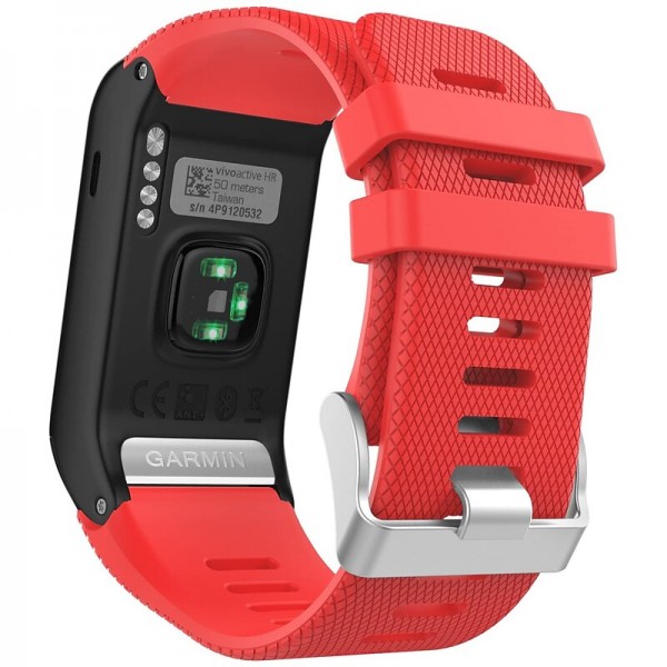 Garmin vivoactive hr watch band, soft silicone replacement watch band only for garmin vivoactive hr sports gps smart watch with adapter tools Garmin vivoactive hr watch band, soft silicone replacement watch band only for garmin vivoactive hr sports gps smart watch with adapter tools
