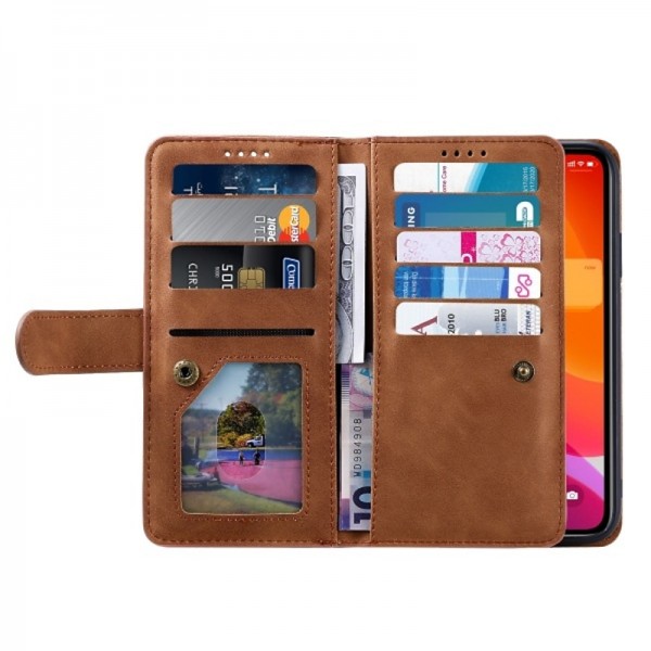 Phone Case For Samsung Galaxy S24 S23 S22 S21 S20 Plus Ultra A54 A34 A14 A73 A53 A33 A72 S10 A71 A52 A51 Full Body Case Wallet Case with Stand Holder Bling Zipper Retro Glitter Shine PU Leather
