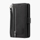 Phone Case For Samsung Galaxy S24 S23 S22 S21 S20 Plus Ultra A54 A34 A14 A73 A53 A33 A72 S10 A71 A52 A51 Full Body Case Wallet Case with Stand Holder Bling Zipper Retro Glitter Shine PU Leather