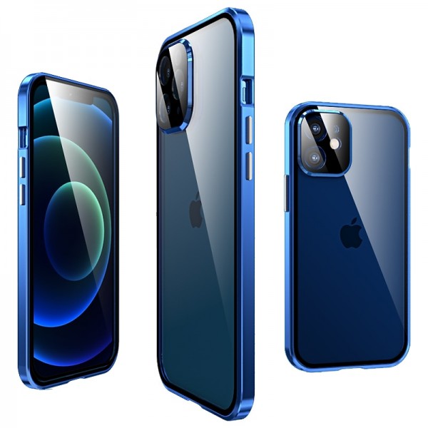 Magnetic Adsorption Case For iPhone 15 14 Pro Max Plus 13 12 mini 11 X XR XS Max 8 7 PLUS Front and Back Tempered Glass Full Screen Coverage Metal Frame Clear Cover Bumper with Camera Lens Protector Magnetic Adsorption Case For iPhone 15 14 Pro Max Plus 13 12 mini 11 X XR XS Max 8 7 PLUS Front and Back Tempered Glass Full Screen Coverage Metal Frame Clear Cover Bumper with Camera Lens Protector