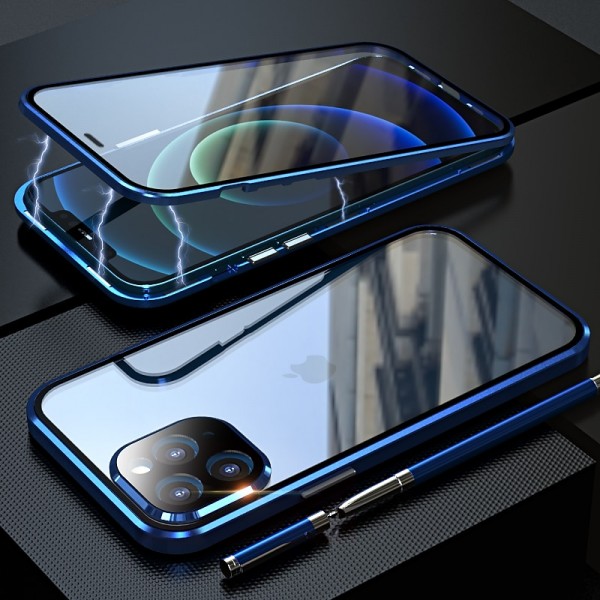 Magnetic Adsorption Case For iPhone 15 14 Pro Max Plus 13 12 mini 11 X XR XS Max 8 7 PLUS Front and Back Tempered Glass Full Screen Coverage Metal Frame Clear Cover Bumper with Camera Lens Protector Magnetic Adsorption Case For iPhone 15 14 Pro Max Plus 13 12 mini 11 X XR XS Max 8 7 PLUS Front and Back Tempered Glass Full Screen Coverage Metal Frame Clear Cover Bumper with Camera Lens Protector
