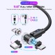 Micro USB Lightning USB C Cable 3 In 1 All-In-1 Magnetic 2.4 A 2.0m(6.5Ft) 1.0m(3Ft) 0.5m(1.5Ft) PVC(PolyVinyl Chloride) Aluminium Alloy For Samsung Xiaomi Huawei Phone Accessory Micro USB Lightning USB C Cable 3 In 1 All-In-1 Magnetic 2.4 A 2.0m(6.5Ft) 1.0m(3Ft) 0.5m(1.5Ft) PVC(PolyVinyl Chloride) Aluminium Alloy For Samsung Xiaomi Huawei Phone Accessory