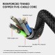 Micro USB Lightning USB C Cable 3 In 1 All-In-1 Magnetic 2.4 A 2.0m(6.5Ft) 1.0m(3Ft) 0.5m(1.5Ft) PVC(PolyVinyl Chloride) Aluminium Alloy For Samsung Xiaomi Huawei Phone Accessory Micro USB Lightning USB C Cable 3 In 1 All-In-1 Magnetic 2.4 A 2.0m(6.5Ft) 1.0m(3Ft) 0.5m(1.5Ft) PVC(PolyVinyl Chloride) Aluminium Alloy For Samsung Xiaomi Huawei Phone Accessory