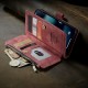 Phone Case For Apple iPhone 14 Pro Max Plus 13 12 11 Mini X XR XS 8 7 Full Body Case Wallet Case with Stand Zipper Shockproof Retro Solid Colored PU Leather Phone Case For Apple iPhone 14 Pro Max Plus 13 12 11 Mini X XR XS 8 7 Full Body Case Wallet Case with Stand Zipper Shockproof Retro Solid Colored PU Leather