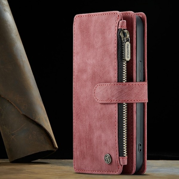 Phone Case For Apple iPhone 14 Pro Max Plus 13 12 11 Mini X XR XS 8 7 Full Body Case Wallet Case with Stand Zipper Shockproof Retro Solid Colored PU Leather Phone Case For Apple iPhone 14 Pro Max Plus 13 12 11 Mini X XR XS 8 7 Full Body Case Wallet Case with Stand Zipper Shockproof Retro Solid Colored PU Leather