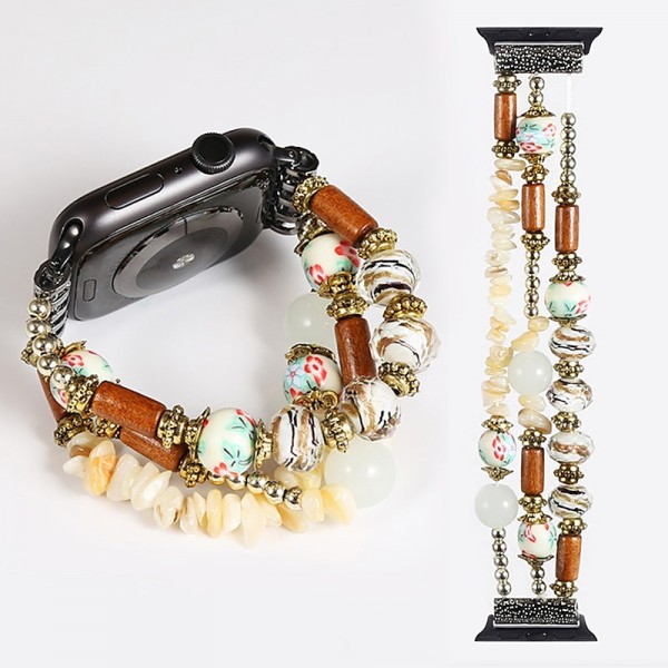 Jewelry Bracelet Compatible with Apple Watch band 38mm 40mm 41mm 42mm 44mm 45mm 49mm Women Elastic Beaded Beads Strap Replacement Wristband for iwatch Ultra 2 Series 9 8 7 SE 6 5 4 3 2 1 Jewelry Bracelet Compatible with Apple Watch band 38mm 40mm 41mm 42mm 44mm 45mm 49mm Women Elastic Beaded Beads Strap Replacement Wristband for iwatch Ultra 2 Series 9 8 7 SE 6 5 4 3 2 1