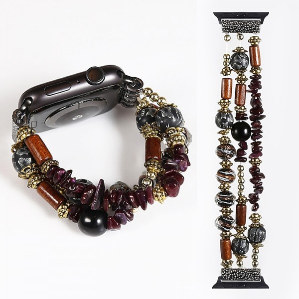 Jewelry Bracelet Compatible with Apple Watch band 38mm 40mm 41mm 42mm 44mm 45mm 49mm Women Elastic Beaded Beads Strap Replacement Wristband for iwatch Ultra 2 Series 9 8 7 SE 6 5 4 3 2 1 Jewelry Bracelet Compatible with Apple Watch band 38mm 40mm 41mm 42mm 44mm 45mm 49mm Women Elastic Beaded Beads Strap Replacement Wristband for iwatch Ultra 2 Series 9 8 7 SE 6 5 4 3 2 1