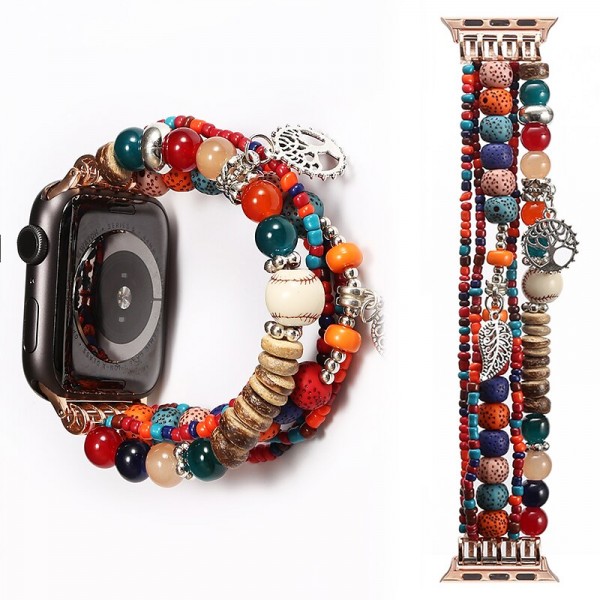 Jewelry Bracelet Compatible with Apple Watch band 38mm 40mm 41mm 42mm 44mm 45mm 49mm Women Elastic Beaded Beads Strap Replacement Wristband for iwatch Ultra 2 Series 9 8 7 SE 6 5 4 3 2 1 Jewelry Bracelet Compatible with Apple Watch band 38mm 40mm 41mm 42mm 44mm 45mm 49mm Women Elastic Beaded Beads Strap Replacement Wristband for iwatch Ultra 2 Series 9 8 7 SE 6 5 4 3 2 1