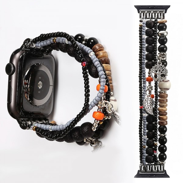 Jewelry Bracelet Compatible with Apple Watch band 38mm 40mm 41mm 42mm 44mm 45mm 49mm Women Elastic Beaded Beads Strap Replacement Wristband for iwatch Ultra 2 Series 9 8 7 SE 6 5 4 3 2 1 Jewelry Bracelet Compatible with Apple Watch band 38mm 40mm 41mm 42mm 44mm 45mm 49mm Women Elastic Beaded Beads Strap Replacement Wristband for iwatch Ultra 2 Series 9 8 7 SE 6 5 4 3 2 1