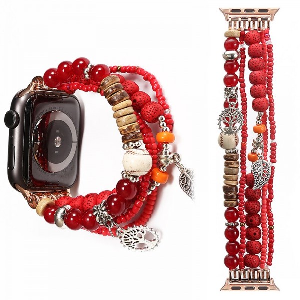 Jewelry Bracelet Compatible with Apple Watch band 38mm 40mm 41mm 42mm 44mm 45mm 49mm Women Elastic Beaded Beads Strap Replacement Wristband for iwatch Ultra 2 Series 9 8 7 SE 6 5 4 3 2 1 Jewelry Bracelet Compatible with Apple Watch band 38mm 40mm 41mm 42mm 44mm 45mm 49mm Women Elastic Beaded Beads Strap Replacement Wristband for iwatch Ultra 2 Series 9 8 7 SE 6 5 4 3 2 1