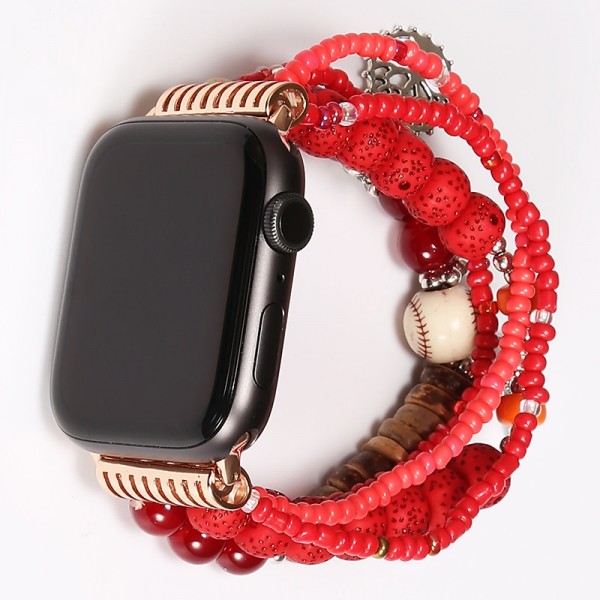 Jewelry Bracelet Compatible with Apple Watch band 38mm 40mm 41mm 42mm 44mm 45mm 49mm Women Elastic Beaded Beads Strap Replacement Wristband for iwatch Ultra 2 Series 9 8 7 SE 6 5 4 3 2 1 Jewelry Bracelet Compatible with Apple Watch band 38mm 40mm 41mm 42mm 44mm 45mm 49mm Women Elastic Beaded Beads Strap Replacement Wristband for iwatch Ultra 2 Series 9 8 7 SE 6 5 4 3 2 1