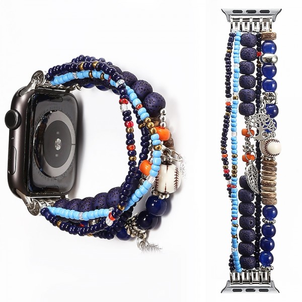 Jewelry Bracelet Compatible with Apple Watch band 38mm 40mm 41mm 42mm 44mm 45mm 49mm Women Elastic Beaded Beads Strap Replacement Wristband for iwatch Ultra 2 Series 9 8 7 SE 6 5 4 3 2 1 Jewelry Bracelet Compatible with Apple Watch band 38mm 40mm 41mm 42mm 44mm 45mm 49mm Women Elastic Beaded Beads Strap Replacement Wristband for iwatch Ultra 2 Series 9 8 7 SE 6 5 4 3 2 1