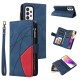 Phone Case For Samsung Galaxy S24 S23 S22 S21 S20 Plus Ultra A73 A53 A33 Wallet Case Flip Zipper with Wrist Strap Solid Colored PU Leather