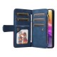Phone Case For Samsung Galaxy S24 S23 S22 S21 S20 Plus Ultra A73 A53 A33 Wallet Case Flip Zipper with Wrist Strap Solid Colored PU Leather