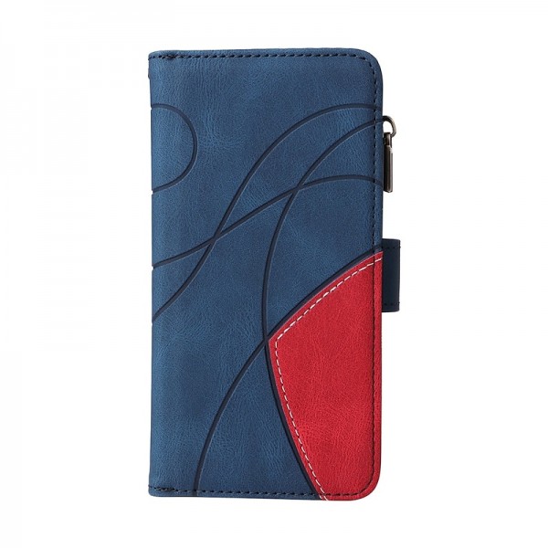 Phone Case For Samsung Galaxy S24 S23 S22 S21 S20 Plus Ultra A73 A53 A33 Wallet Case Flip Zipper with Wrist Strap Solid Colored PU Leather