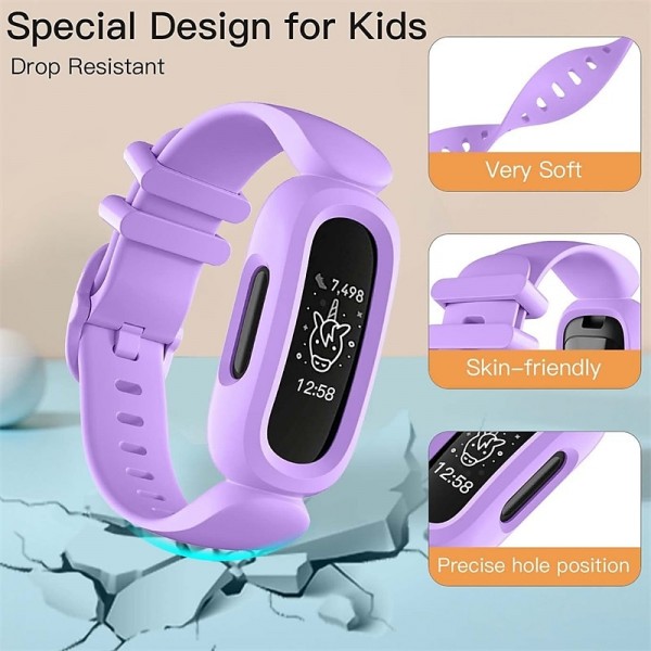 5 PCS Bands Compatible with Fitbit Ace 3 for Kids Soft TPE Adjustable Waterproof Sports Bracelet Strap for Fitbit Ace 3 Girls Boys 5 PCS Bands Compatible with Fitbit Ace 3 for Kids Soft TPE Adjustable Waterproof Sports Bracelet Strap for Fitbit Ace 3 Girls Boys