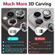 1 Set Camera Lens Protector For Apple iPhone 15 Pro Max Plus iPhone 14 13 12 11 Pro Max Mini X XR XS Max 8 7 Plus Aluminum alloy 9H Hardness Anti-Fingerprint Diamond Scratch Proof 1 Set Camera Lens Protector For Apple iPhone 15 Pro Max Plus iPhone 14 13 12 11 Pro Max Mini X XR XS Max 8 7 Plus Aluminum alloy 9H Hardness Anti-Fingerprint Diamond Scratch Proof