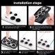 1 Set Camera Lens Protector For Samsung S24 Ultra Plus S23 Ultra Plus S22 Ultra Tempered Glass Aluminum alloy 9H Hardness Anti-Fingerprint Diamond Scratch Proof 1 Set Camera Lens Protector For Samsung S24 Ultra Plus S23 Ultra Plus S22 Ultra Tempered Glass Aluminum alloy 9H Hardness Anti-Fingerprint Diamond Scratch Proof