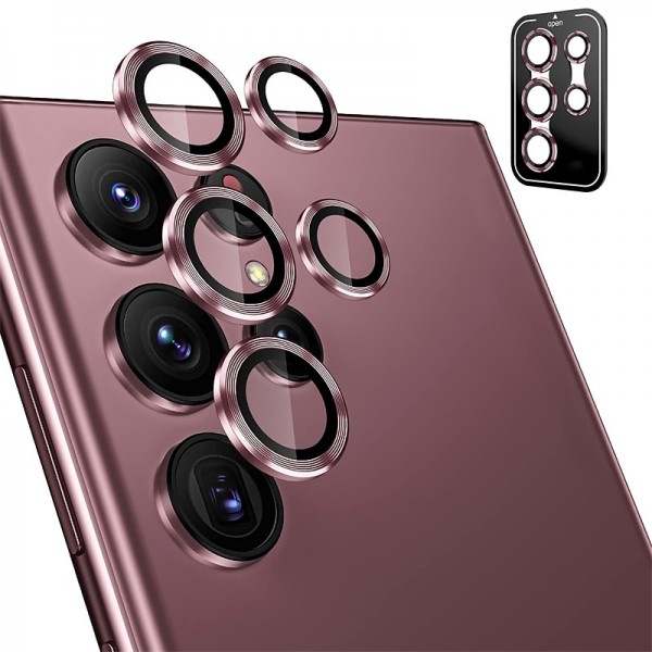 1 Set Camera Lens Protector For Samsung S24 Ultra Plus S23 Ultra Plus S22 Ultra Tempered Glass Aluminum alloy 9H Hardness Anti-Fingerprint Diamond Scratch Proof 1 Set Camera Lens Protector For Samsung S24 Ultra Plus S23 Ultra Plus S22 Ultra Tempered Glass Aluminum alloy 9H Hardness Anti-Fingerprint Diamond Scratch Proof