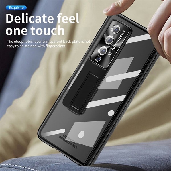 Phone Case For Samsung Galaxy Z Fold 5 Z Fold 4 Z Fold 3 Full Body Case and Screen Protector Full Body Protective Camera Lens Protector Transparent Tempered Glass PC Metal Phone Case For Samsung Galaxy Z Fold 5 Z Fold 4 Z Fold 3 Full Body Case and Screen Protector Full Body Protective Camera Lens Protector Transparent Tempered Glass PC Metal