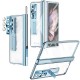 Phone Case For Samsung Galaxy Z Fold 5 Z Fold 4 Z Fold 3 Full Body Case and Screen Protector Full Body Protective Camera Lens Protector Transparent Tempered Glass PC Metal Phone Case For Samsung Galaxy Z Fold 5 Z Fold 4 Z Fold 3 Full Body Case and Screen Protector Full Body Protective Camera Lens Protector Transparent Tempered Glass PC Metal
