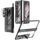 Phone Case For Samsung Galaxy Z Fold 5 Z Fold 4 Z Fold 3 Full Body Case and Screen Protector Full Body Protective Camera Lens Protector Transparent Tempered Glass PC Metal Phone Case For Samsung Galaxy Z Fold 5 Z Fold 4 Z Fold 3 Full Body Case and Screen Protector Full Body Protective Camera Lens Protector Transparent Tempered Glass PC Metal
