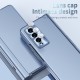 Phone Case For Samsung Galaxy Z Fold 5 Z Fold 4 Z Fold 3 Full Body Case Flip Pencil Holder Plating Solid Colored PC Phone Case For Samsung Galaxy Z Fold 5 Z Fold 4 Z Fold 3 Full Body Case Flip Pencil Holder Plating Solid Colored PC