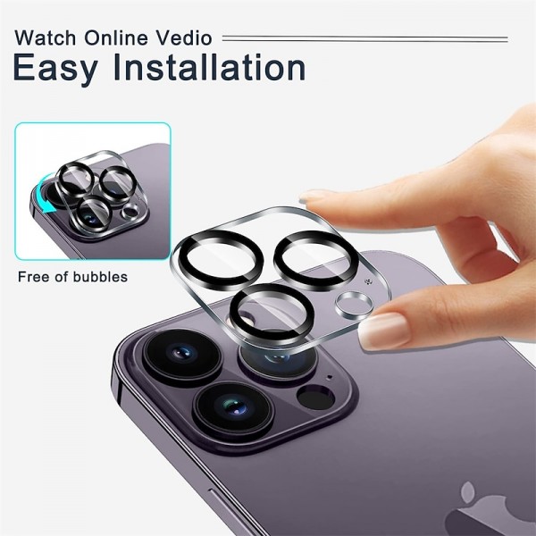 3 Pack Camera Lens Protector For Apple iPhone 15 Pro Max Plus iPhone 14 Pro Max iPhone 13 iPhone 12 iPhone 11 Tempered Glass 9H Hardness High Definition Scratch Proof 3 Pack Camera Lens Protector For Apple iPhone 15 Pro Max Plus iPhone 14 Pro Max iPhone 13 iPhone 12 iPhone 11 Tempered Glass 9H Hardness High Definition Scratch Proof