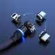 Multi Charging Cable 0.5m(1.5Ft) 3.3ft 6.6ft USB A to Lightning / micro / USB C 2.4 A Charging Cable Fast Charging Nylon Braided 3 in 1 Magnetic For Samsung Xiaomi Huawei Phone Accessory Multi Charging Cable 0.5m(1.5Ft) 3.3ft 6.6ft USB A to Lightning / micro / USB C 2.4 A Charging Cable Fast Charging Nylon Braided 3 in 1 Magnetic For Samsung Xiaomi Huawei Phone Accessory