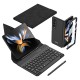Phone Case For Samsung Galaxy Z Fold 5 Z Fold 4 3 2 Full Body Case Detachable with Keyboard Leather Solid Colored PC PU Leather Phone Case For Samsung Galaxy Z Fold 5 Z Fold 4 3 2 Full Body Case Detachable with Keyboard Leather Solid Colored PC PU Leather