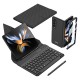 Phone Case For Samsung Galaxy Z Fold 5 Z Fold 4 3 2 Full Body Case Detachable with Keyboard Leather Solid Colored PC PU Leather Phone Case For Samsung Galaxy Z Fold 5 Z Fold 4 3 2 Full Body Case Detachable with Keyboard Leather Solid Colored PC PU Leather
