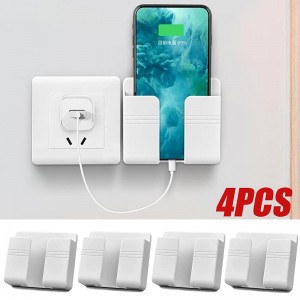 4 Pcs Phone Stand Lightweight Sticky Solid Phone Holder for Home Bedside Compatible with Tablet All Mobile Phone Phone Accessory