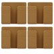 4 Pcs Phone Stand Lightweight Sticky Solid Phone Holder for Home Bedside Compatible with Tablet All Mobile Phone Phone Accessory 4 Pcs Phone Stand Lightweight Sticky Solid Phone Holder for Home Bedside Compatible with Tablet All Mobile Phone Phone Accessory