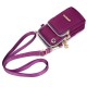 Phone Bag Women&#039;s Fashion Zipper Crossbody Bag Versatile Nylon Storage Bag For Coin &amp; Earphone Portable Card Holder Phone Case For iPhone 14 13 Pro Max 12 Samsung S23 S22 Plus S21 Up to 6.7 Inch