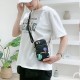 Phone Bag Women&#039;s Fashion Zipper Crossbody Bag Versatile Nylon Storage Bag For Coin &amp; Earphone Portable Card Holder Phone Case For iPhone 14 13 Pro Max 12 Samsung S23 S22 Plus S21 Up to 6.7 Inch