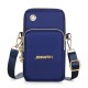 Phone Bag Women&#039;s Fashion Zipper Crossbody Bag Versatile Nylon Storage Bag For Coin &amp; Earphone Portable Card Holder Phone Case For iPhone 14 13 Pro Max 12 Samsung S23 S22 Plus S21 Up to 6.7 Inch