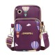 Phone Bag Women&#039;s Fashion Zipper Crossbody Bag Versatile Nylon Storage Bag For Coin &amp; Earphone Portable Card Holder Phone Case For iPhone 14 13 Pro Max 12 Samsung S23 S22 Plus S21 Up to 6.7 Inch