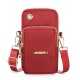 Phone Bag Women&#039;s Fashion Zipper Crossbody Bag Versatile Nylon Storage Bag For Coin &amp; Earphone Portable Card Holder Phone Case For iPhone 14 13 Pro Max 12 Samsung S23 S22 Plus S21 Up to 6.7 Inch